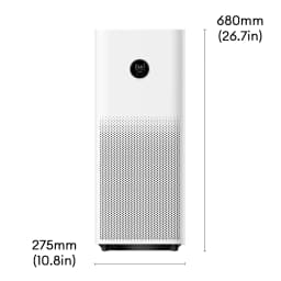 Xiaomi Smart Air Purifier 4 Pro, Aldehyde Removal Antibacterial Freshener Purifiers Home Air Cleaner Low Noise with Mi home APP