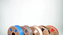 JAYO High Speed Matte PLA 5Rolls 3D Printer Filaments 1.75mm Mixed Color no Bubble Free FDM 3D Printer Material for 3D Printing