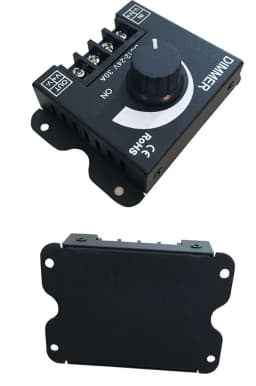 DC 12V 24V LED Dimmer Switch 30A 360W Voltage Regulator Adjustable Controller For LED Strip Light Lamp LED Dimming Dimmers