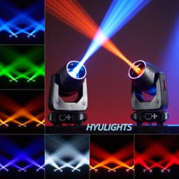 2PCS 300W LED Moving Head With Flight Case DMX Beam Light With Ring For DJ Disco Wedding Stage Light Effect Professional