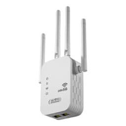 Dual-Band 2.4G 5G WiFi Repeater Signal Booster WiFi Extender 802.11bgn Gigabit Router with WPS EU/US Plug Type WiFi Amplifier