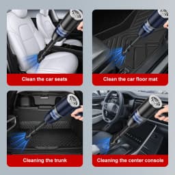 Car Vacuum Cleaner Air Blower Cordless Powerful Wireless Car Cleaner Portable Vacuum Cleaner Cleaning Machine For Car Home 2 In1