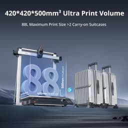 ANYCUBIC Kobra 3 Max 3D Printer Max Speed 600mm/s Massive Build Volume 500*420*420mm Smart APP Control