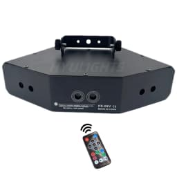 Remote control RGB 6 Laser 24 image Lines Beam Scans DMX DJ Bar Coffee Xmas Home Party Disco Effect Lighting Laser light Show