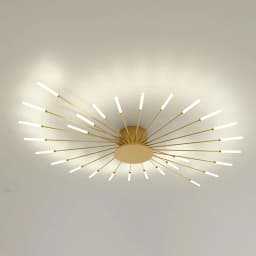 LED Ceiling Light Modern Pendant Light for Bedroom Office Study Chandelier Natural Light 4500K [Energy Class E]