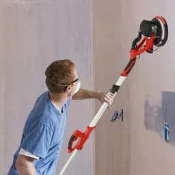 850W Foldable Wall Sander, Drywall Sander LED Light & 4m Hose for Ceiling/Drywall Sanding Efficient Plaster Smoothing