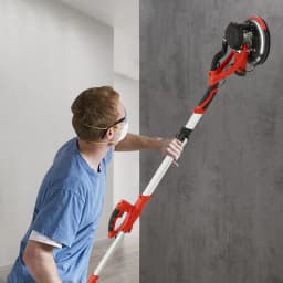 850W Foldable Wall Sander, Drywall Sander LED Light & 4m Hose for Ceiling/Drywall Sanding Efficient Plaster Smoothing
