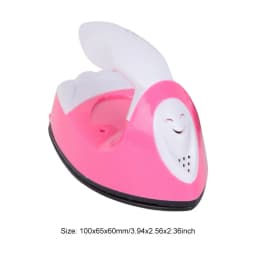 DIY Small Heat Press Iron Portable Electric Mini Heat Press Machine Versatile Rapid Heating-Up Craft Clothes Sewing Supplies