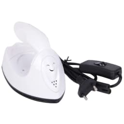DIY Small Heat Press Iron Portable Electric Mini Heat Press Machine Versatile Rapid Heating-Up Craft Clothes Sewing Supplies
