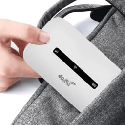 4G LTE Portable WiFi Hotspot Support 8 To 10 Users 150Mbps Wireless Internet Router with SIM Card Slot Pocket Mobile Hotspot