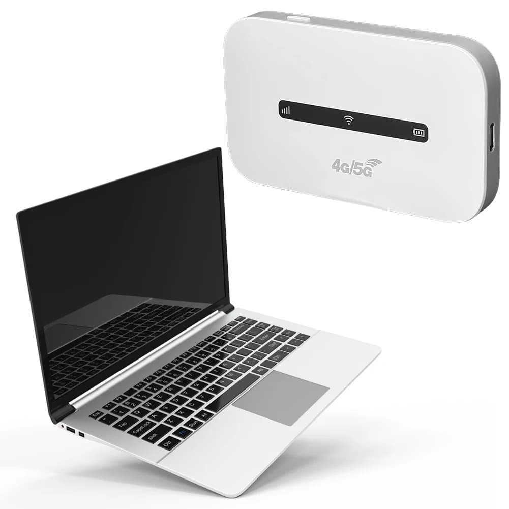 4G LTE Portable WiFi Hotspot Support 8 To 10 Users 150Mbps Wireless Internet Router with SIM Card Slot Pocket Mobile Hotspot
