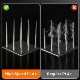 JAYO High Speed PLA Plus Filament 1.75mm 10Rolls High Toughness Rapid PLA+ 3D Printer Filament For FDM Neatly Wound 1.1KG/Roll