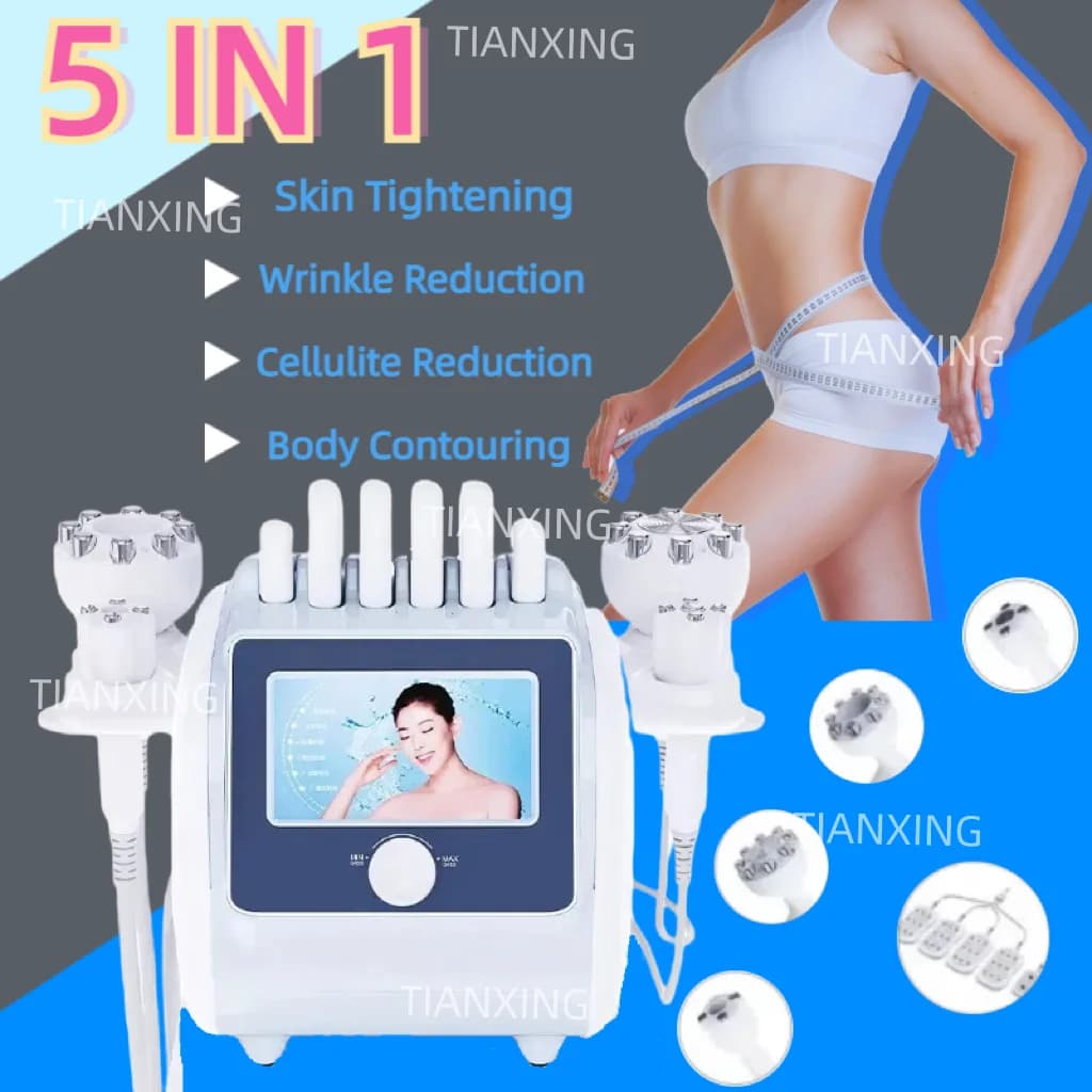 Upgraded K2 massage Ultrasonic Cavitation Cellulite Treatment Massage 6 in 1 40k Cavitation Vacuum Fat instrument