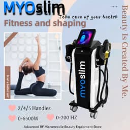 Myoslim Machine Professional EMS Body Muscle Stimulation Carving EMS Slimming Machine EMS Pro NEO RF Machine In Sculpt