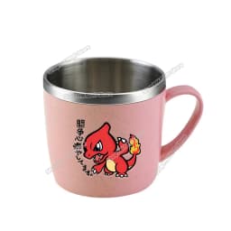 Cartoon Pokemons Coffice Mugs Anime Pikachu Snorlax Eevee Water Cup School Office  Stainless Steel Milk Tea Mugs Kids Drink Cups