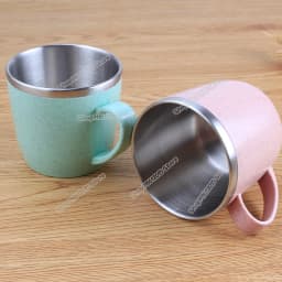 Cartoon Pokemons Coffice Mugs Anime Pikachu Snorlax Eevee Water Cup School Office  Stainless Steel Milk Tea Mugs Kids Drink Cups