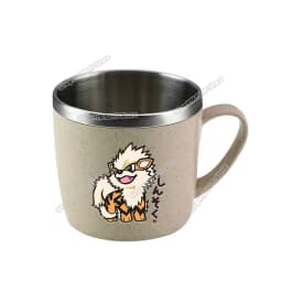 Cartoon Pokemons Coffice Mugs Anime Pikachu Snorlax Eevee Water Cup School Office  Stainless Steel Milk Tea Mugs Kids Drink Cups