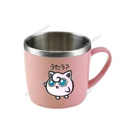 Cartoon Pokemons Coffice Mugs Anime Pikachu Snorlax Eevee Water Cup School Office  Stainless Steel Milk Tea Mugs Kids Drink Cups