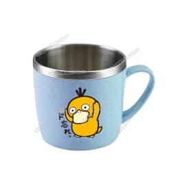 Cartoon Pokemons Coffice Mugs Anime Pikachu Snorlax Eevee Water Cup School Office  Stainless Steel Milk Tea Mugs Kids Drink Cups