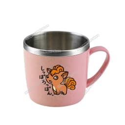 Cartoon Pokemons Coffice Mugs Anime Pikachu Snorlax Eevee Water Cup School Office  Stainless Steel Milk Tea Mugs Kids Drink Cups