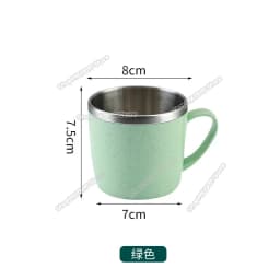 Cartoon Pokemons Coffice Mugs Anime Pikachu Snorlax Eevee Water Cup School Office  Stainless Steel Milk Tea Mugs Kids Drink Cups