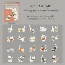 Cute Cartoon Animal Cat Dog Stickers Kawaii Junk Journal Scrapbooking Hobby Handicraft Supplies Cutting Die Sticker Stationery
