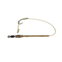 Hirisi 20pcs Carp Fishing Soft Rubber Anti Tangle Sleeves Carp Fishing Inline Lead Tube Fishing Terminal Tackle AH204