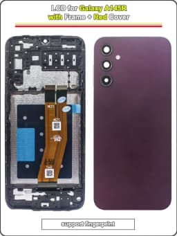 LCD for Samsung Galaxy A14 4G LCD Display Touch Screen Digitizer Assembly Replacement for Samsung A14 4G A145F A145M A145P A145R