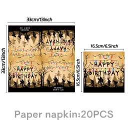 Kids Birthday Decoration Disposable Stranger Season 5 Tableware Cups Plates Balloons Baby Shower Kids Birthday Party Supplies
