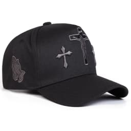 Unisex Cross Embroidery Baseball Caps Spring and Autumn Outdoor Adjustable Casual Hats Sunscreen Hat Sports Cap