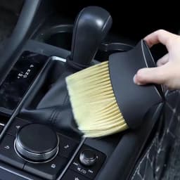 Kaschi Car Interior Sweeping Dust Soft Brush Car Wash Tool Artifact Car Interior Gap Dust Brush Air Outlet Cleaning Brush