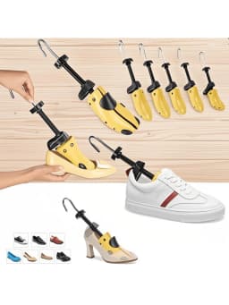 1 Piece Shoe Stretcher Shoe Trees Adjustable Length Width for Men and Women