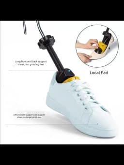 1 Piece Shoe Stretcher Shoe Trees Adjustable Length Width for Men and Women