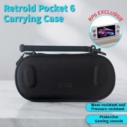 RP6 Original Gaming Accessories RP5 Handheld Device Protective Case Storage Bag Lanyard Soft Bag For Retroid Pocket 6