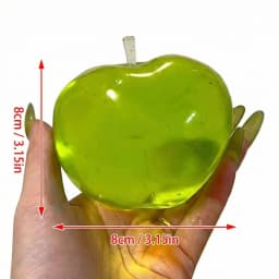 Cute Green Apple Squeeze Toy Soft Squishy Stress Relief Anxiety Relief Fidget Toy Portable Desk Decor Sensory Play Sensory Toy