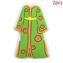 New Moroccan hole shoes charm flower shoe buckle personalized DIY removable soft rubber garden shoes accessories jewelry