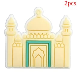 New Moroccan hole shoes charm flower shoe buckle personalized DIY removable soft rubber garden shoes accessories jewelry