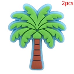 New Moroccan hole shoes charm flower shoe buckle personalized DIY removable soft rubber garden shoes accessories jewelry