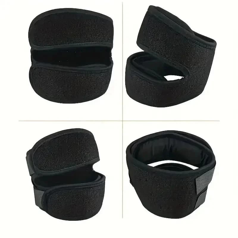 1 PCS Sports Kneepad Double Patellar Knee Patella Tendon Support Strap Brace Pad Protector Open Knee Wrap Band Fit Ness Me