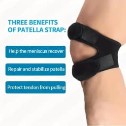 1 PCS Sports Kneepad Double Patellar Knee Patella Tendon Support Strap Brace Pad Protector Open Knee Wrap Band Fit Ness Me