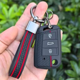 For VW golf 7 GTI POLO T-Cross T-Roc touran Tiguan Skoda Octavia Rapid kodiaq Fabia Seat Ibiza leon Ateca Arona key case cover