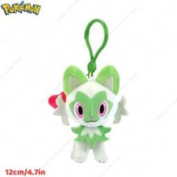 Original Pokemon Mimikyu Gengar Snorlax Umbreon Plush Toy Keychain Kawaii Espeon Jigglypuff Sprigatito Quaxly Peluche Dolls Gift