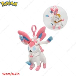 Original Pokemon Mimikyu Gengar Snorlax Umbreon Plush Toy Keychain Kawaii Espeon Jigglypuff Sprigatito Quaxly Peluche Dolls Gift