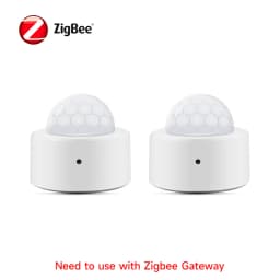 Tuya Zigbee PIR Motion Sensor Human Body Infrared Detection Smart Home Security Alarm Detector Works with Alexa Google Assistant