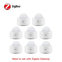 Tuya Zigbee PIR Motion Sensor Human Body Infrared Detection Smart Home Security Alarm Detector Works with Alexa Google Assistant