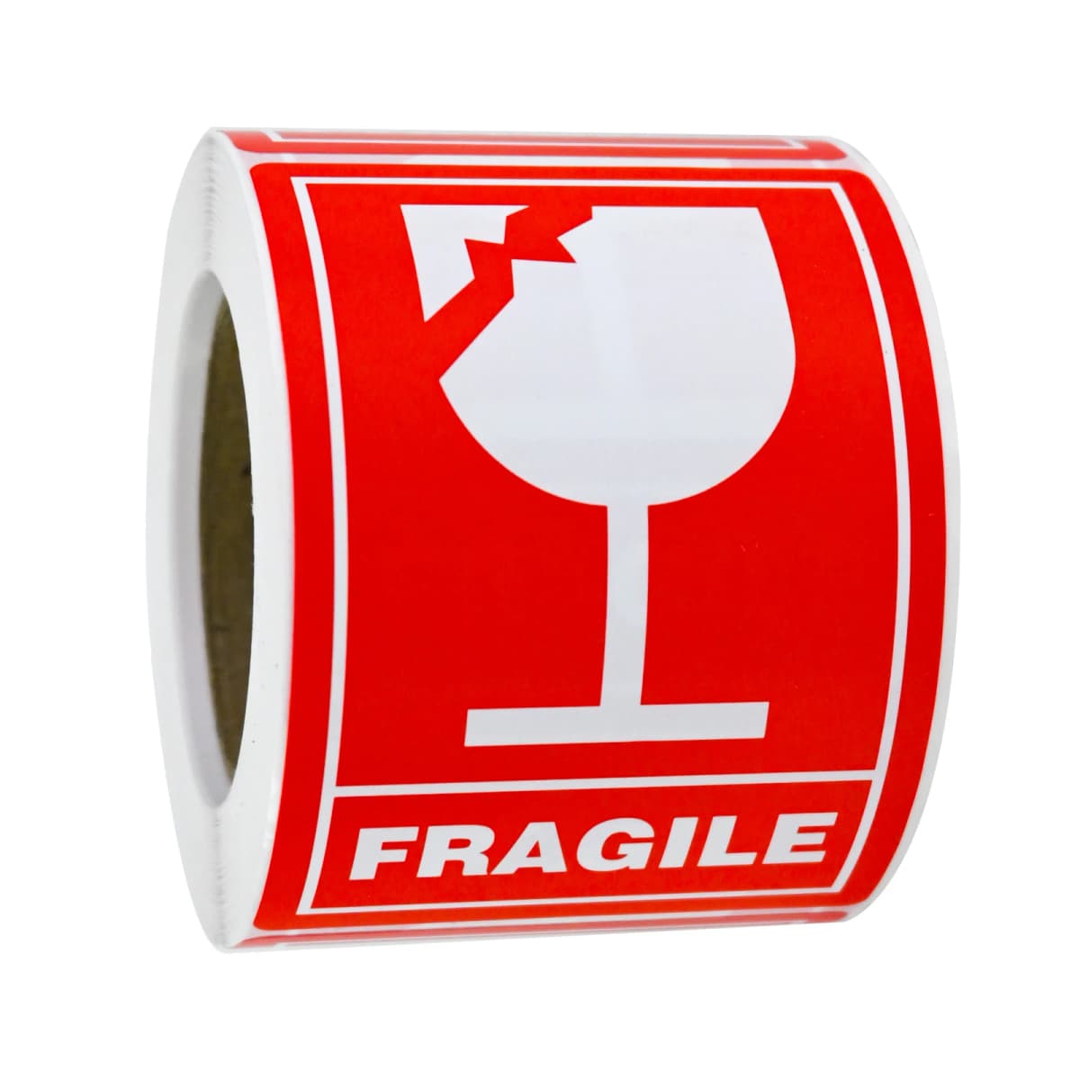 100/200Pcs 2In*3In Fragile Handle with Care Red Logistics Transport Warehouse Storage Warning Stickers Warning Box Packaging Transport Adhesive Labels Warehouse Storage Warning Labels Cups Jars Porcelain Bowls Bottles Fragile Item Warning Logistics Transport Adhesive Label Stickers