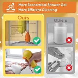 Cute Duck Pet Cleaning Bathing Electric Foam Machine Usb Charging Automatic Soap Dispenser Foam Machine Pet Accessories