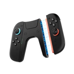 Charging Grip for Switch 2 Joy-Con Controller, Type-C Dual Charging Handle with LED Indicator Grip for Switch 2 Accessories