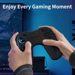 Charging Grip for Switch 2 Joy-Con Controller, Type-C Dual Charging Handle with LED Indicator Grip for Switch 2 Accessories