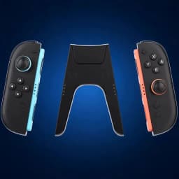 Charging Grip for Switch 2 Joy-Con Controller, Type-C Dual Charging Handle with LED Indicator Grip for Switch 2 Accessories